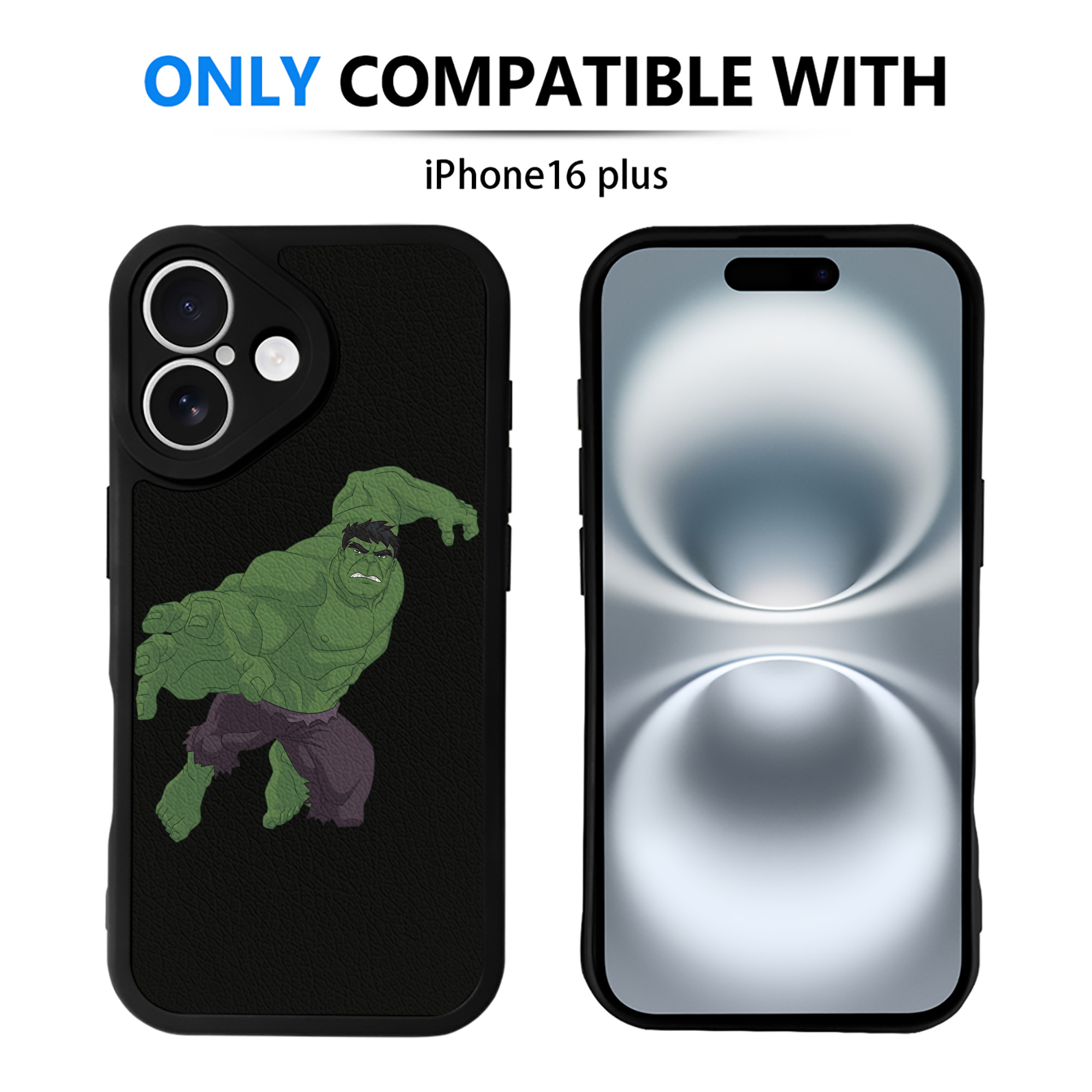 （画像用） アベンジャーズ The Avengers 【iPhone 16シリーズ対応】シリコンスマホケース（レザー調） 材質：シリコン